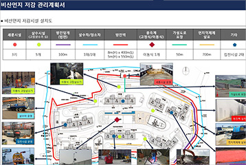 현장별 미세먼지 저감 관리계획 수립 및 운영